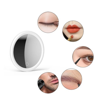 VisiLuxe 10x magnifying makeup mirror with LED