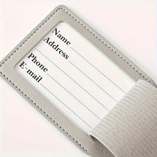 Leather Custom Luggage Tag