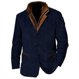 Modern Lapel Blazer Jacket for Everyday Smart Casual