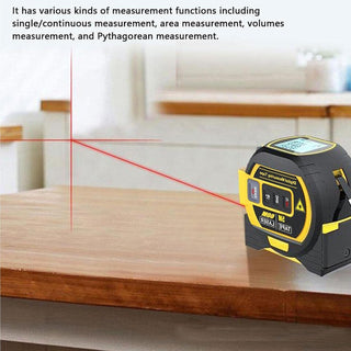 60m Laser Distance Tape – 3-in-1 Measuring Tool