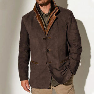 Modern Lapel Blazer Jacket for Everyday Smart Casual