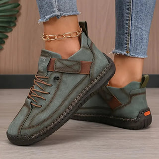 Women’s Casual Sneakers with Hook & Loop Closure
