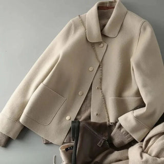 Women’s Button-Down Winter Jacket – Warm Layer with All-Season Appeal