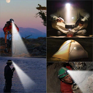 Ultra Bright Rechargeable Head Torch