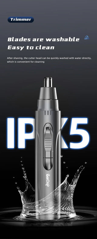 Painless Nose & Ear Hair Trimmer – Precise Grooming with Maximum Comfort