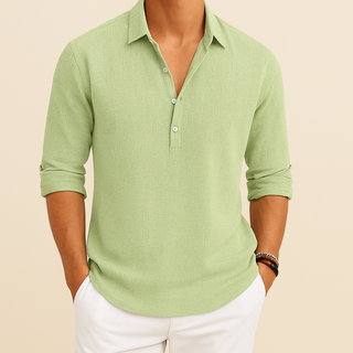 Men’s Loose LongSleeve Casual Shirt