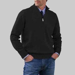 Men’s Half-Zip Sweater – Layered Style with Seasonal Appeal