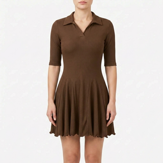 Flared A-Line Mini Dress