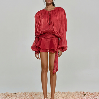 Chic Tiered Mini Dress
