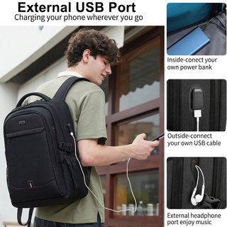 Waterproof laptop and travel backpack