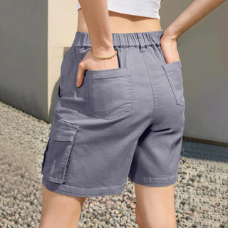 Cargo Shorts - High-Waisted