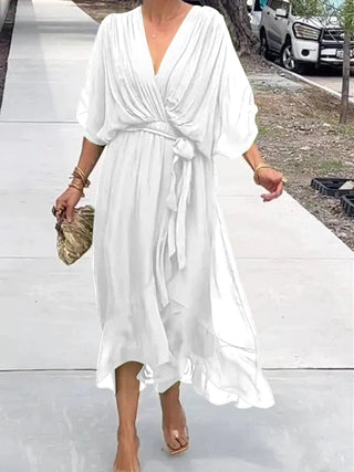 Elegant V-Neck Dress