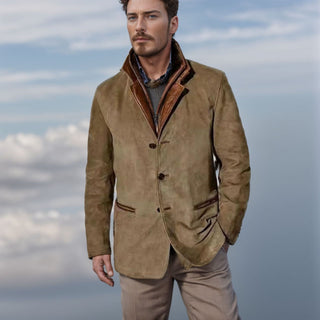 Modern Lapel Blazer Jacket for Everyday Smart Casual