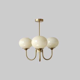 Modern Pink and Gold Chandelier Ceiling Light