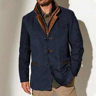 Modern Lapel Blazer Jacket for Everyday Smart Casual