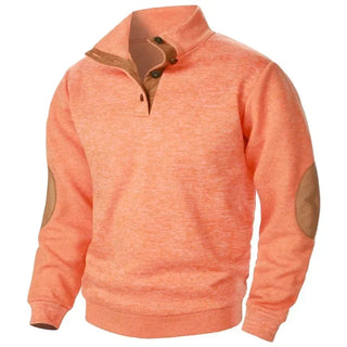 Men's V-Neck Sweatshirt for Outdoor &amp; Casual Style