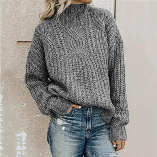 Women’s Elegant Knit Sweater – Subtle Texture with Refined Style