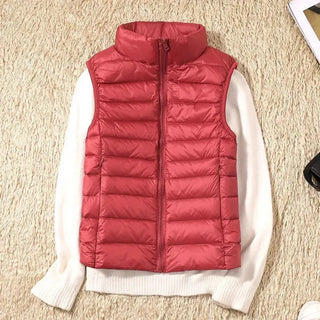 Wind-resistant Women's Bodywarmer with Zipper