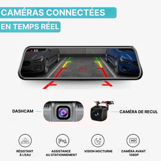 Rearview Mirror DashCam CarPlay