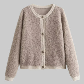Women’s Button-Cardigan – Soft Layer with Statement Texture