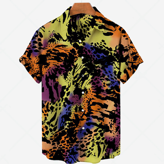 Casual Short-Sleeve Shirt with Print Effortless Style for Every Occasion