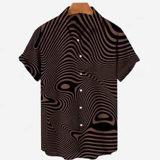 Casual Short-Sleeve Shirt with Print Effortless Style for Every Occasion